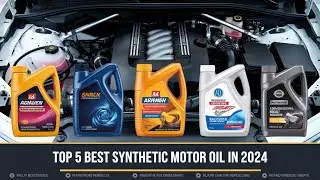Top 5 Best Synthetic Motor Oil in 2024 | Ultimate Guide #amazon