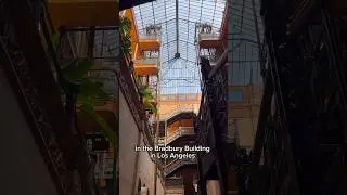 The legendary Bradbury Building in Los Angeles by George Wyman and Sumner Hunt in 1893.