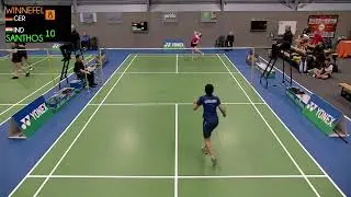 Constanze Winnefeld 🇩🇪 - Rakshitha Sree Santhosh Ramraj 🇮🇳, WS, Yonex Dutch Junior International '23