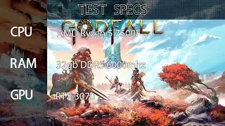 Godfall | Ryzen 5 7500F | RTX 3070 | 1080p Epic to Low and RT Settings Benchmark