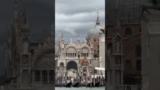 Piazza San Marco, Colonna di San Marco, Doge's Palace, Venice, Italy