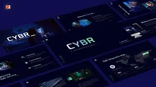 🔴Cyber Security Business Plan presentation template