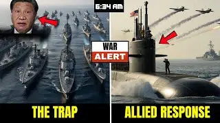 6:34 AM - China Tried To Block 7 Ships in Taiwan Strait - Allied Response Shocked Beijing