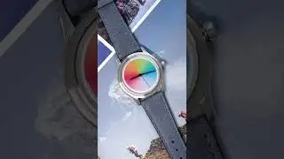 AISION: A Watch Dial Design that Changes Color Every Second