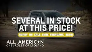 All American Chevrolet of Midland!  You're Preferred Chevy Dealer!
