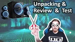 Microlab - T10 Gaming Speakers Unboxing & Review & Test