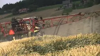Letni oprysk z Claas'em