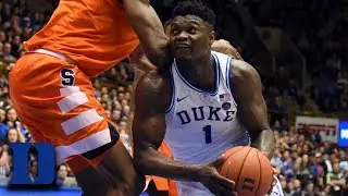Duke's Zion Williamson Scores 35 Against Syracuse