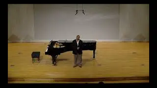 The Senior Recital of Tony Washington