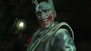 Injustice 2: Cyborg vs The Joker Intro Dialogue/Super moves and ultimate attack.