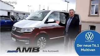 Der neue Multivan 6.1 - Vorstellung in der AMB Autowelt