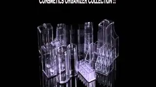 acrylic makeup organizer with drawers custom