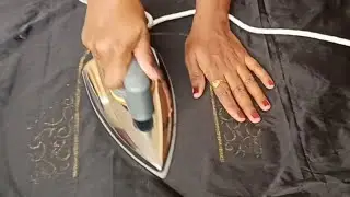 How to iron after Fabric Painting || Beginners tutorial || Fabric painting at home || #shorts