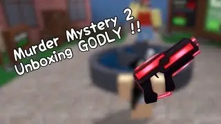 Roblox Murder Mystery 2 Unboxing live stream
