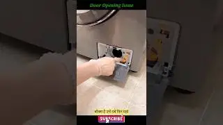 Front Load Washing Machine Door Issue #shorts #shots #viral