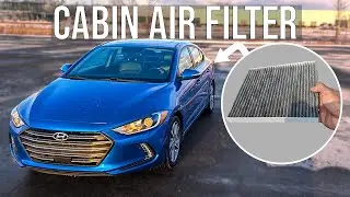 Replace Cabin Air Filter - Hyundai Elantra (2017/2018)