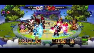 Hero Wars Guild War - Keira Blender vs Satori Mystic team