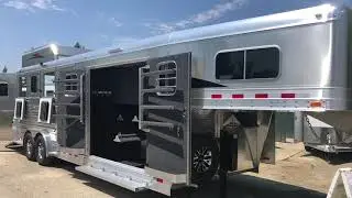 4 Star Trainer Super Tack Horse Trailer