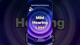 Normal hearing Vs Hearing loss #audiologist #audiology #hearinghealth #hearingloss