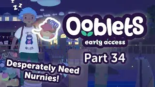 Ooblets - Part 34 - Nighttime Fishing for Nurnies!