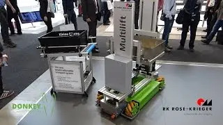 Omnidirectional moveable transport carriage with RK-Components