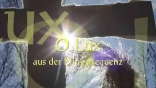 O Lux - Martin Folz, für Frauenchor (aus der Pfingstsequenz) auch für Männerchor - 五旬节 - 男性合唱团