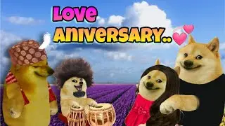 Dogesh Love Anniversary | Ft Abby | Cheems doge | ABond