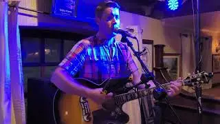 Damian Davis singing Rollin' Home in The Loft Carrickmacross - 19th August 2023