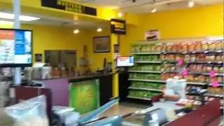Digital signage in supermarket