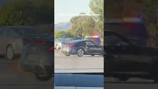 SJPD and SCC Community Service Officer arrives to an accident! #trending #youtubeshorts #capcut