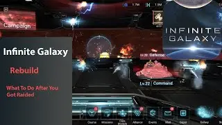 Infinite Galaxy - Rebuilding Your Spaceport and Fleet after an Attack