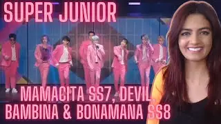 SUPER JUNIOR - MAMACITA SS7 (Google Drive) & DEVIL, BAMBINA, SUPERCLAP & BONAMANA SS8 - Reaction