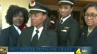 Nashville's Channel 4 reports on First All-Female African American Flight Crew 02.11.2016 1st Airing