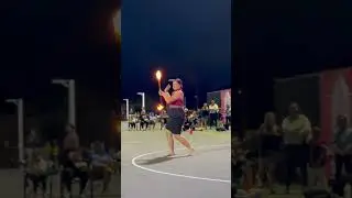 Fearless 🇼🇸 Samoan Fire Dance 🔥by Beautiful Tongan🇹🇴Spirit of Pasifika #fire #dance #Samoa