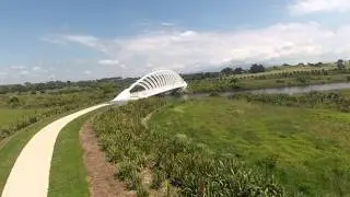 Te Rewa Rewa Bridge || XP2 Quad Copter Test
