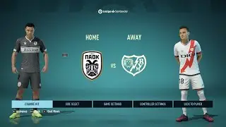 FIFA 22 - La Liga 25 Game: PAOK - RAYO VALLECANO (S1)