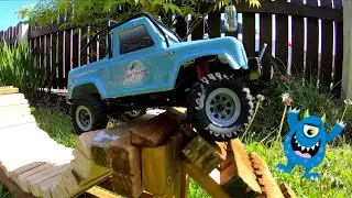 Ftx Outback Mini 2 1/24th Scale Crawler First Run On the Course