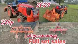 Kubota mini tractor sales tractor for sale used second hand mini tractor 27hp rotavator