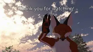 Valiant Vulpine goes to VirtualFurence (VRChat avatar reveal)