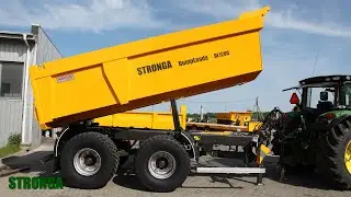 DumpLoada DL1200 anh&auml;nger von Stronga &ndash; Die &uuml;berlegene Marke der Kippanh&auml;nger