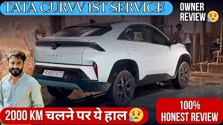 TATA CURVV DCA Petrol Creative + S | 1st Service Cost & Experience | Mileage Improved? Owner Review