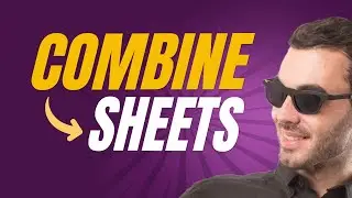 Combine Multiple Google Sheets Instantly! | One-Click Automation Tutorial
