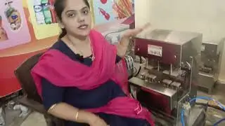 4 nozzle juice pouch and cap pouch filling machine