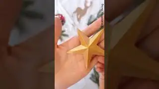 DIY PAPER STAR | Christmas decorations