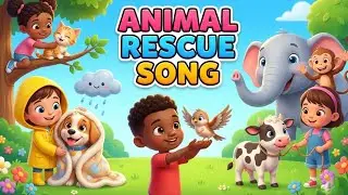 Animal Rescue Song for Kids | Save Animals Song | Kindness & Care for Animals