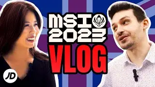 ODOAMNE CRASHES MSI 2023 | VLOG ft. Ashley Kang