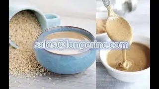 Automatic Tahini Production Line|Sesame Paste Making Plant @longer-machinery.com