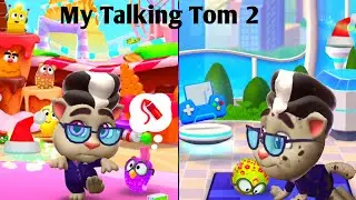 My Talking Tom 2 cartoon gameplay part 69-4