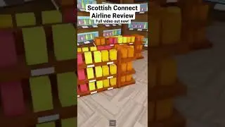 Scottish Connect Duty Free + Security #roblox #robloxshort #robloxtiktok #airport #roav #roaviation