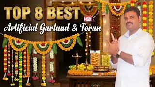 ✅Top 8 Best Artificial Flower Toran In India 2026 With Price|Satin Flowers Garland Review&Comparison